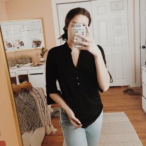 Black Button Down Shirt